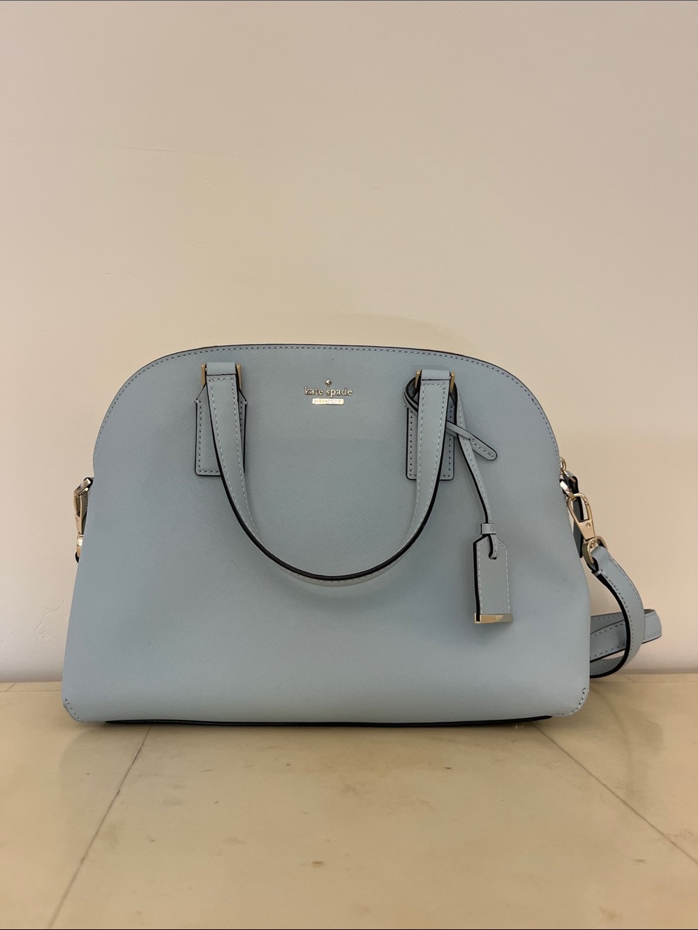 kate spade Pale Blue Dome Satchel